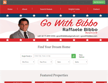 Tablet Screenshot of gowithbibbo.com